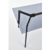 TRAX stół blat - dymiony, nogi - czarne (2p=1szt)-120140