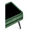 VELVA ławka ciemny zielony/czarny (1p=1szt)-120478