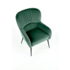 VERDON fotel wypoczynkowy ciemny zielony (1p=1szt)-120512