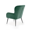 VERDON fotel wypoczynkowy ciemny zielony (1p=1szt)-120515