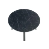VERTIGO stół rozkładany, blat - czarny marmur, nogi - czarny (2p=1szt)-120552