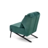 VICTUS fotel wypoczynkowy ciemny zielony/ czarny (1p=1szt)-120586