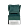 VICTUS fotel wypoczynkowy ciemny zielony/ czarny (1p=1szt)-120592