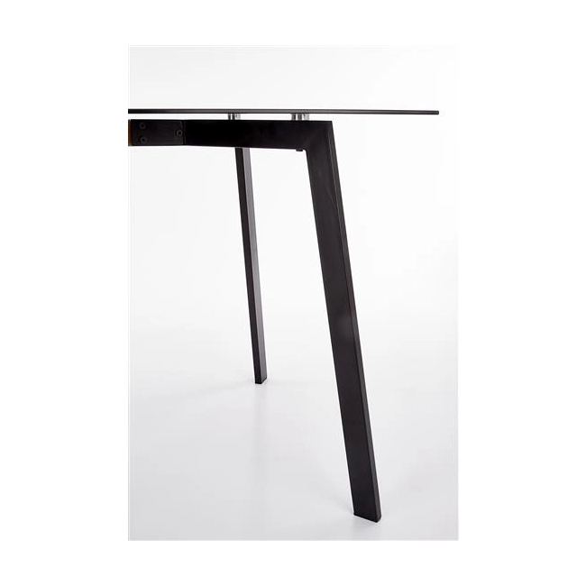 TRAX stół blat - dymiony, nogi - czarne (2p=1szt)-120138