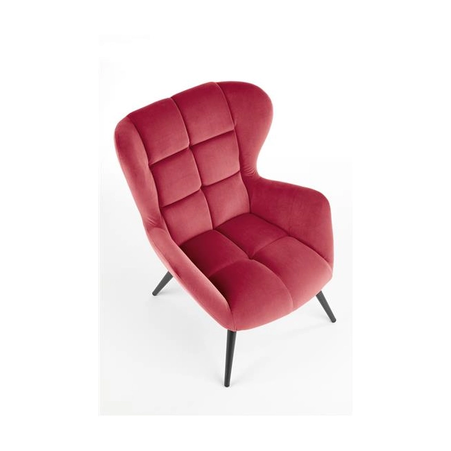 TYRION fotel wypoczynkowy bordowy-120216