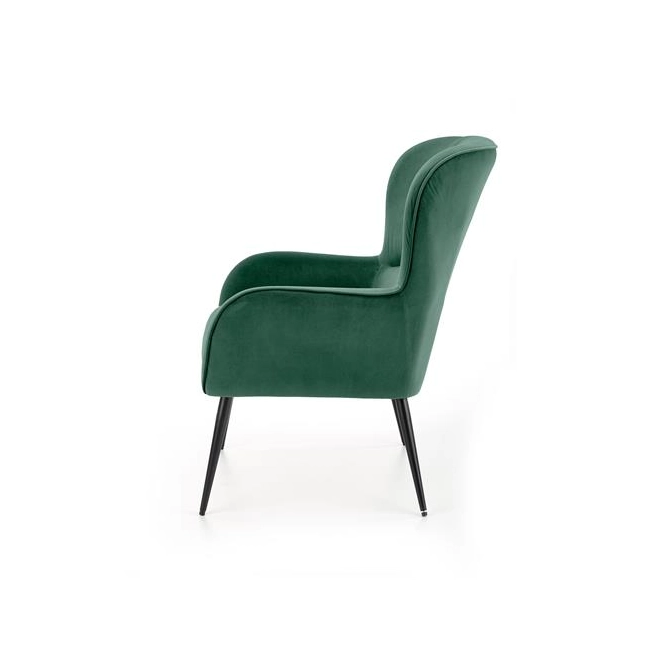 VERDON fotel wypoczynkowy ciemny zielony (1p=1szt)-120514
