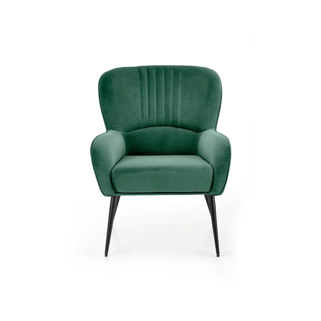 VERDON fotel wypoczynkowy ciemny zielony (1p=1szt)-120521