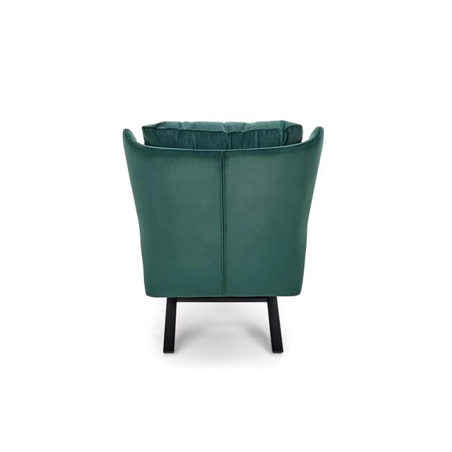 VICTUS fotel wypoczynkowy ciemny zielony/ czarny (1p=1szt)-120584