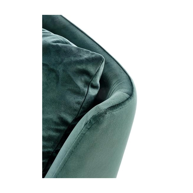VICTUS fotel wypoczynkowy ciemny zielony/ czarny (1p=1szt)-120591