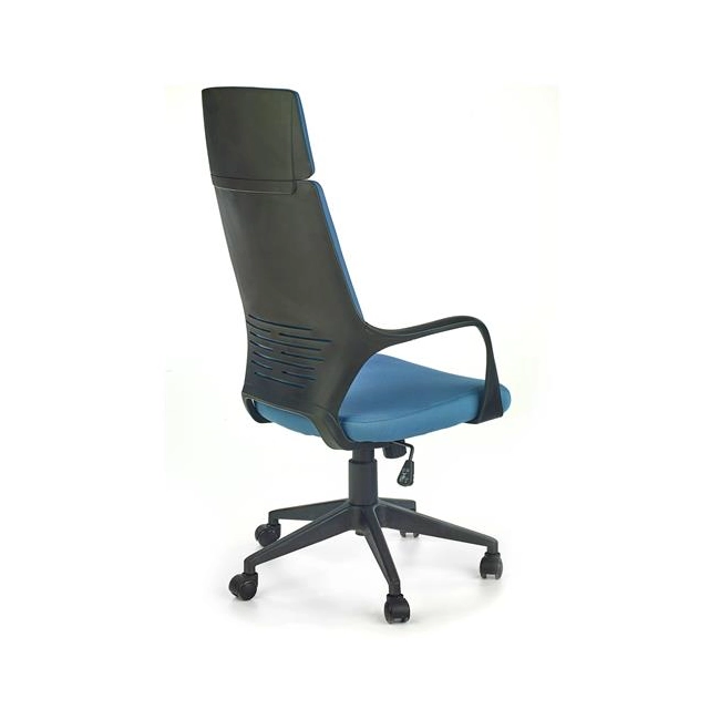 VOYAGER fotel gabinetowy czarny / niebieski-120738
