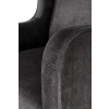 CHESTER 2 fotel wypoczynkowy antracytowy (tkanina 17. Charcoal)-121221