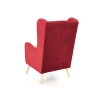 CHESTER 2 fotel wypoczynkowy bordowy (tkanina Vogue 7 Bordeaux)-121228