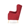 CHESTER 2 fotel wypoczynkowy bordowy (tkanina Vogue 7 Bordeaux)-121230
