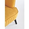 DELGADO fotel wypoczynkowy musztardowy-121420