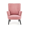 DELGADO fotel wypoczynkowy różowy-121445