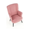 DELGADO fotel wypoczynkowy różowy-121446
