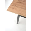 GREG stół rozkładany kolor dąb wotan/czarny (1p=1szt)-121606