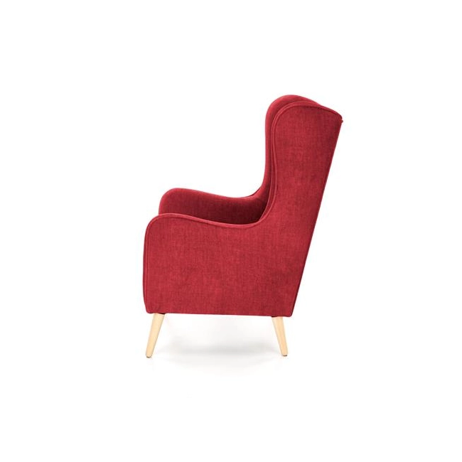 CHESTER 2 fotel wypoczynkowy bordowy (tkanina Vogue 7 Bordeaux)-121230
