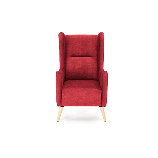 CHESTER 2 fotel wypoczynkowy bordowy (tkanina Vogue 7 Bordeaux)-121234