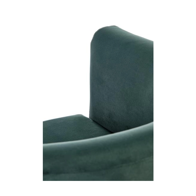 CLUBBY 2 fotel wypoczynkowy ciemny zielony / naturalny (1p=1szt)-121293