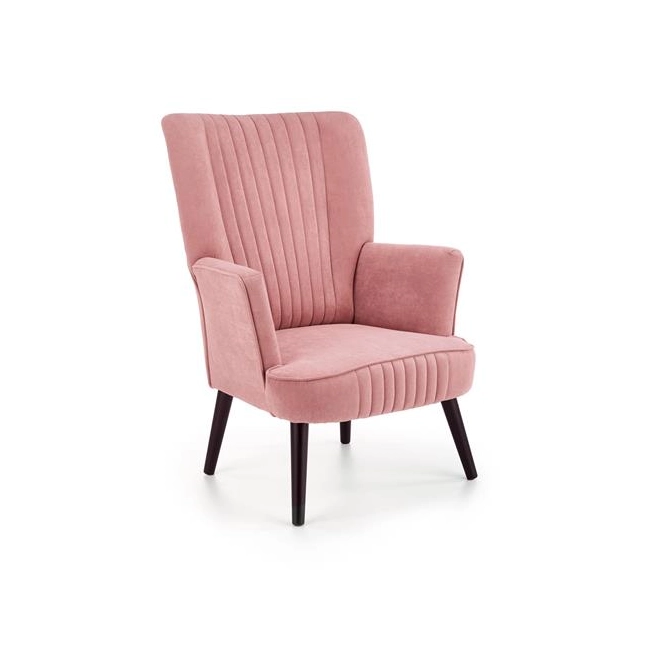 DELGADO fotel wypoczynkowy różowy-121439