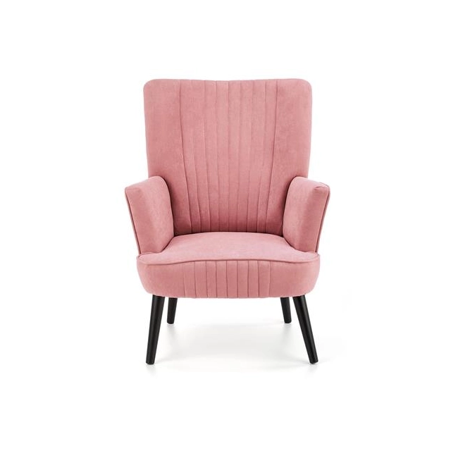 DELGADO fotel wypoczynkowy różowy-121445