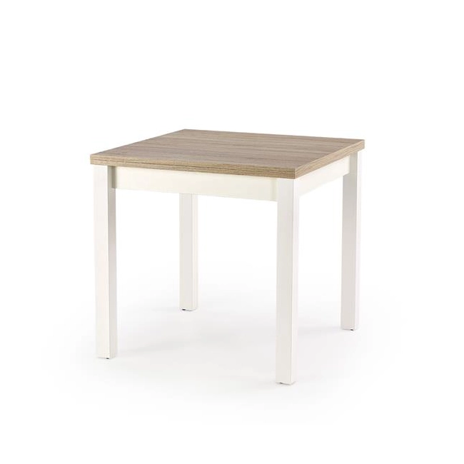 GRACJAN stół kolor dąb sonoma / biały (2p=1szt)-121599