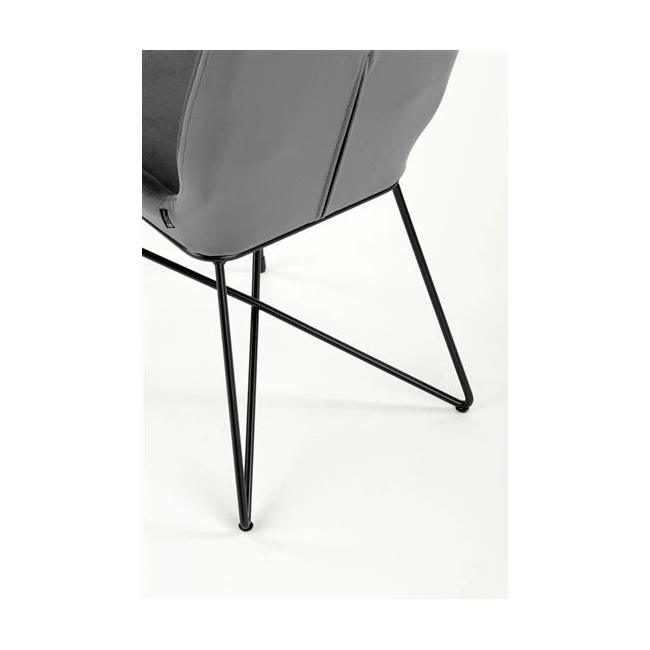K454 krzesło popielaty (1p=2szt)-121735