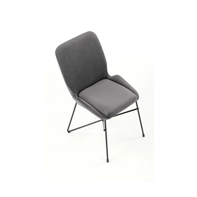 K454 krzesło popielaty (1p=2szt)-121737