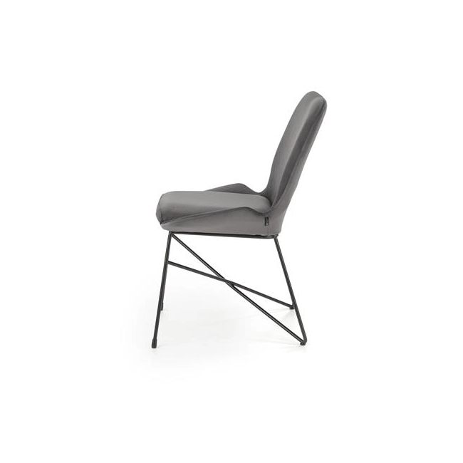 K454 krzesło popielaty (1p=2szt)-121740