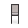 SYLWEK1 krzesło czarny / tap: velvet Monolith 85 (popiel) (1p=2szt)-122620