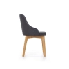 TOLEDO krzesło dąb miodowy / tap. Inari 95 (ciemny grafit) (1p=1szt)-122700