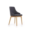 TOLEDO krzesło dąb miodowy / tap. Inari 95 (ciemny grafit) (1p=1szt)-122702