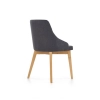 TOLEDO krzesło dąb miodowy / tap. Inari 95 (ciemny grafit) (1p=1szt)-122704