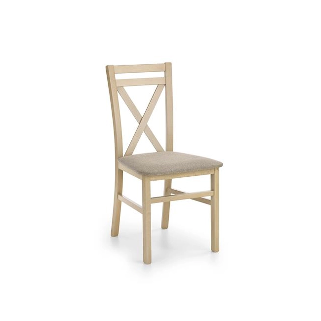DARIUSZ krzesło dąb sonoma / tap: Inari 23 (1p=2szt)