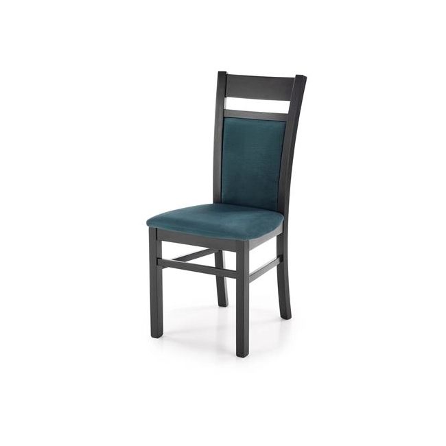 GERARD2 krzesło czarny / tap: velvet Monolith 37 (ciemny zielony) (1p=2szt)