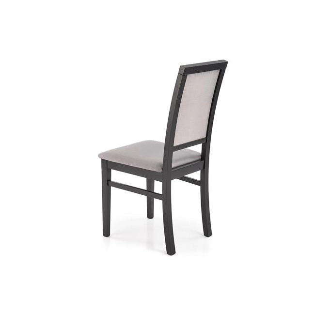 SYLWEK1 krzesło czarny / tap: velvet Monolith 85 (popiel) (1p=2szt)-122621