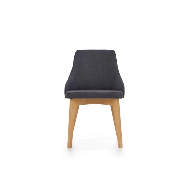TOLEDO krzesło dąb miodowy / tap. Inari 95 (ciemny grafit) (1p=1szt)-122703