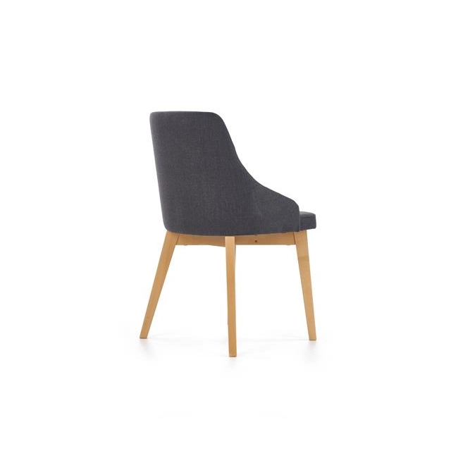 TOLEDO krzesło dąb miodowy / tap. Inari 95 (ciemny grafit) (1p=1szt)-122704