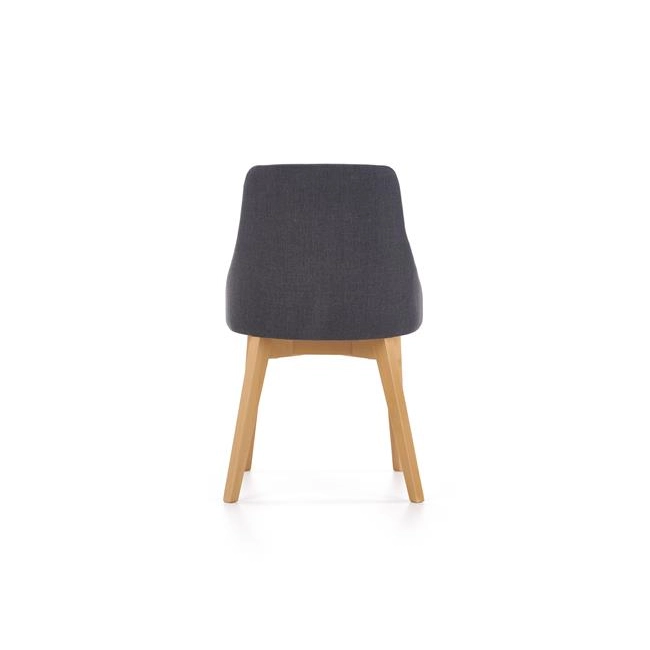 TOLEDO krzesło dąb miodowy / tap. Inari 95 (ciemny grafit) (1p=1szt)-122705