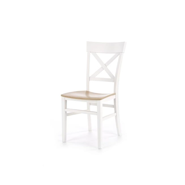TUTTI krzesło biały / dąb miodowy (1p=2szt)