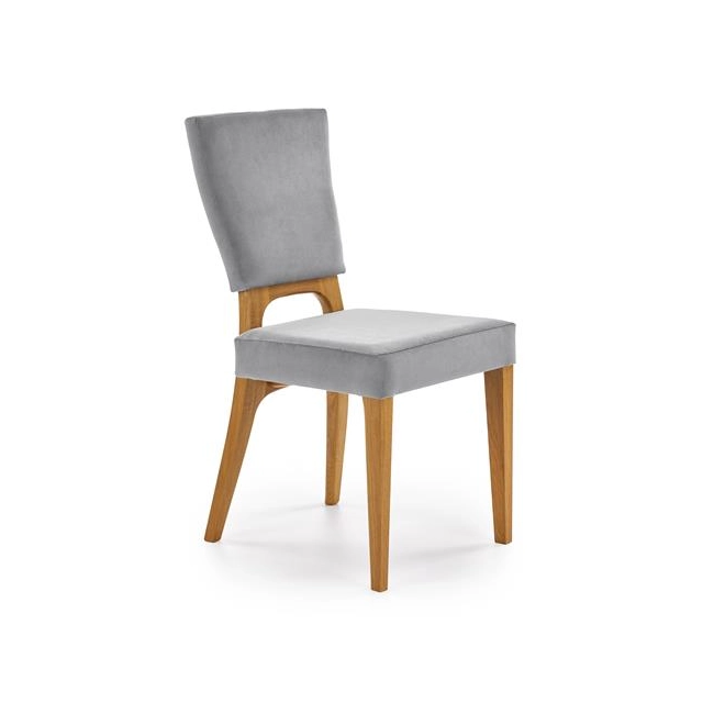 WENANTY krzesło dąb miodowy / popielaty (1p=2szt)