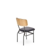 SMART krzesło KR dąb naturalny/czarny (1p=2szt)-123162