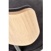 SMART krzesło KR dąb naturalny/czarny (1p=2szt)-123165