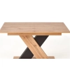 XARELTO stół rozkładany dąb wotan - czarny (1p=1szt)-123471