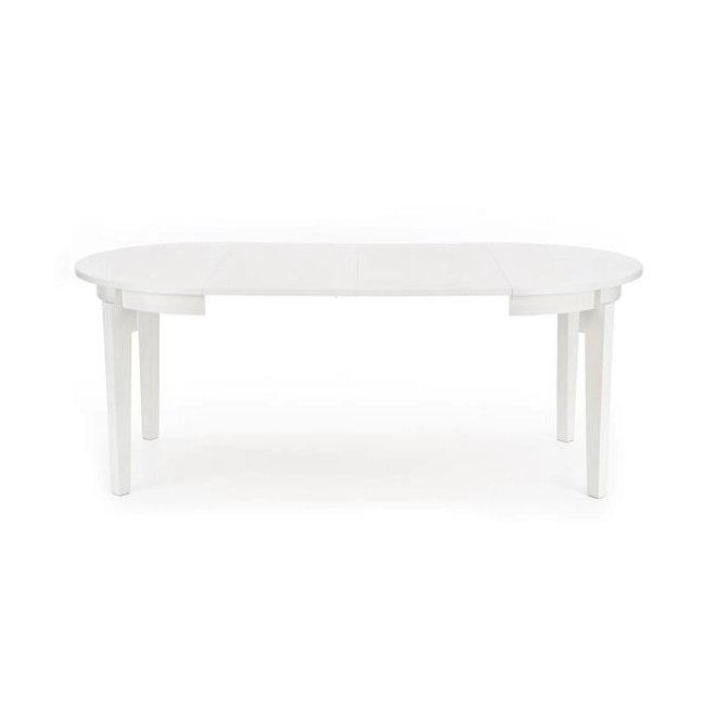 SORBUS stół rozkładany, blat - biały, nogi - białe (2p=1szt)-123220