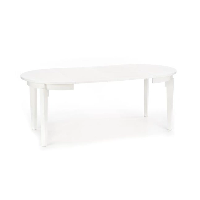 SORBUS stół rozkładany, blat - biały, nogi - białe (2p=1szt)-123222