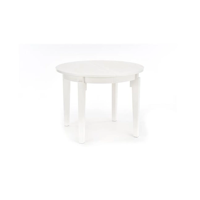 SORBUS stół rozkładany, blat - biały, nogi - białe (2p=1szt)-123225