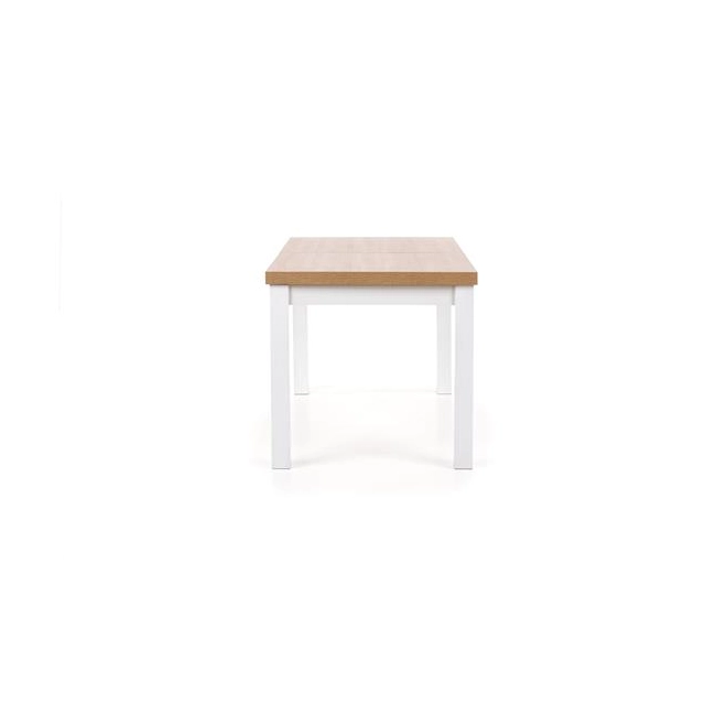 TIAGO stół rozkładany 140-220/80 blat: dąb sonoma, nogi: biały (3p=1szt)-123315
