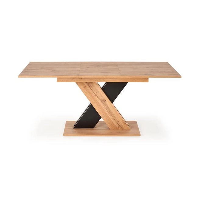 XARELTO stół rozkładany dąb wotan - czarny (1p=1szt)-123460